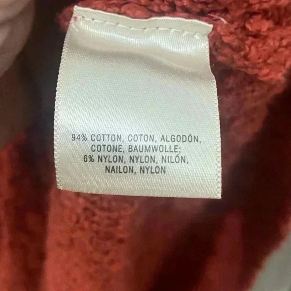 Anthropologie Moth Cable Knit Mock Neck Sweater Size Medium - Picture 3 of 7